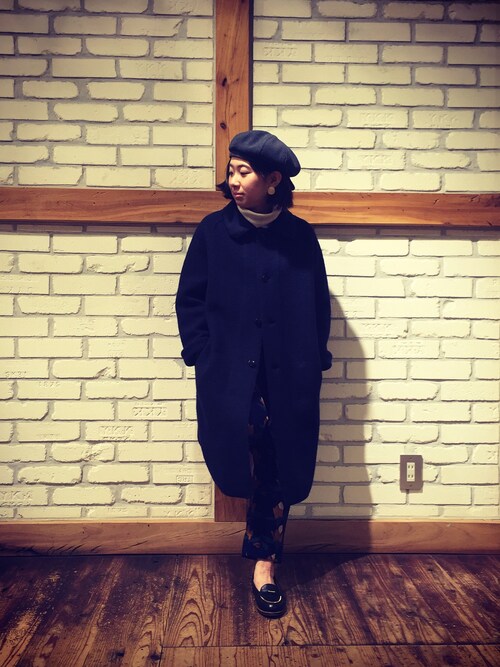 45R（フォーティファイブアール）の「フロートアルパカ縮絨ステン