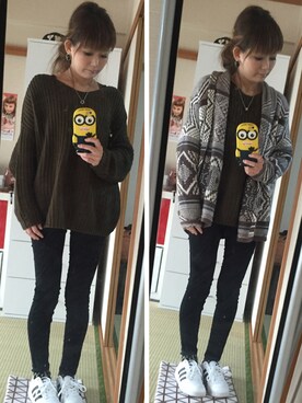 「OLD NAVY（オールドネイビー）のアイテム（その他アウター）」を使った、yoko(・∀・)さん（レディース・156cm）の春コーディネート