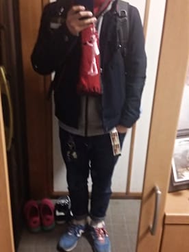 「WEGO（ウィゴー）のアイテム（ブルゾン）」を使った、アドリーさん（メンズ・166cm）の冬コーディネート