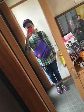 「Manhattan Portage」｜アドリーさん（メンズ・166cm）の春コーディネート