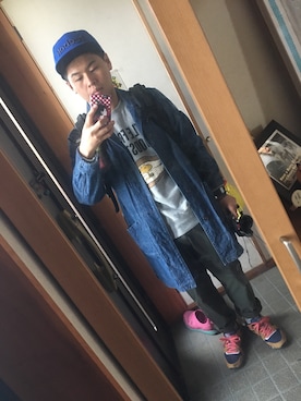 アドリーさんの「ザ・ノースフェイス / アルパイン ライト パンツ（メンズ）」を使ったコーディネート