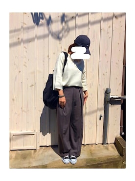 snさん（レディース・154cm）の春コーディネート