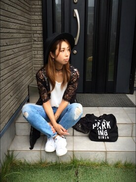 Chinatsu♡さん（レディース・168cm）の夏コーディネート