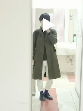 「haco!（ハコ）のアイテム（その他シューズ）」を使った、真っ暗さん（レディース・159cm）の秋コーディネート