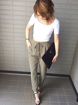 「シャネル」｜「アイテム（その他）」を使った、Sachuさん（レディース・153cm）の夏コーディネート