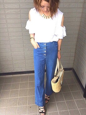 Sachuさん(レディース・153cm)の夏コーディネート