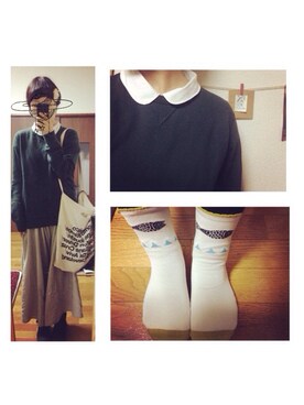 c h i h i r o ⚛ฺさんのコーディネート