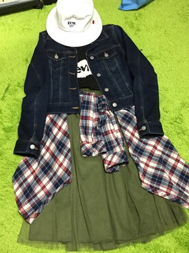 Yukkoさん（レディース・159cm）の夏コーディネート