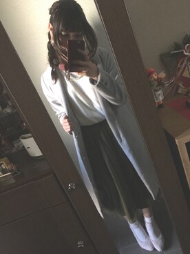 Yukkoさん（レディース・159cm）の冬コーディネート