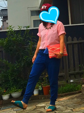 \( ˆ ˆ )/さん（レディース・150cm）の夏コーディネート