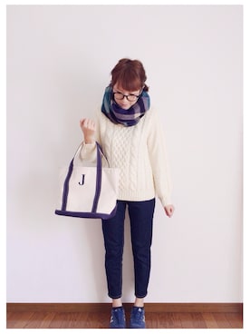 じゅんこさん（レディース・163cm）の秋コーディネート