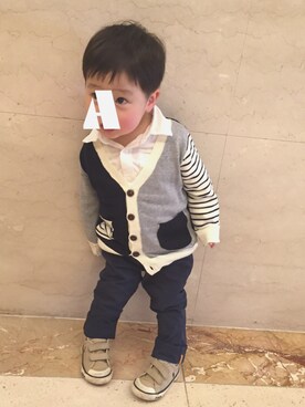 yuiatsuさん(キッズ・80cm)の春コーディネート