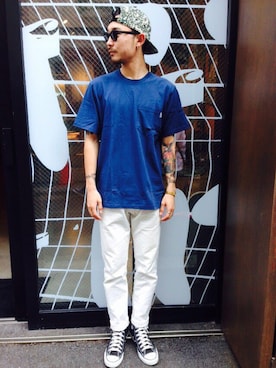 SUWMANさん（メンズ・178cm）の夏コーディネート