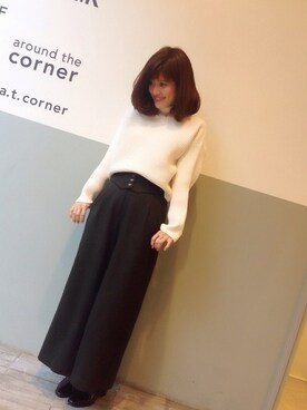 kinoさん（レディース・156cm）の冬コーディネート