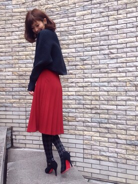 kinoさん（レディース・156cm）の冬コーディネート