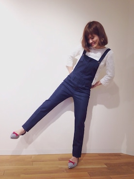 「マリン」｜kinoさん（レディース・156cm）の春コーディネート