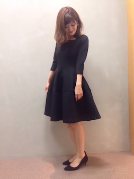 「おでかけ」｜「アイテム（パンプス）」を使った、kinoさん（レディース・156cm）の秋コーディネート