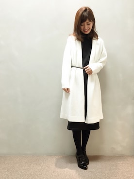 kinoさん（レディース・156cm）の冬コーディネート