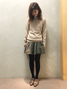 kinoさん（レディース・156cm）の冬コーディネート