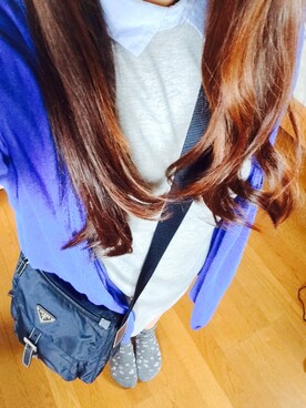 「プラダ」｜「アイテム（ワンピース/ドレス）」を使った、たかは氏さん（レディース・153cm）の春コーディネート
