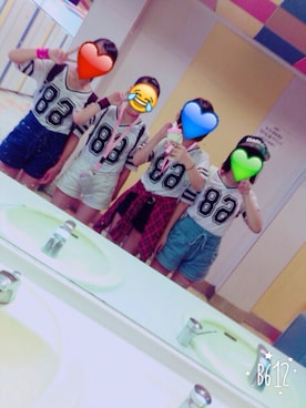 「トイレから失礼しやす」｜「アイテム（その他）」を使った、なぎささん（レディース・153cm）の秋コーディネート