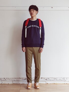 UNREALREALCLOTHESさん（メンズ・178cm）の冬コーディネート