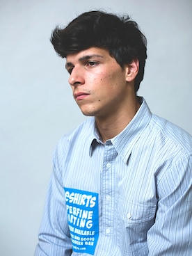 「soe shirts（ソーイシャツ）のアイテム（トップス）」を使った、UNREALREALCLOTHESさん（メンズ・178cm）の冬コーディネート