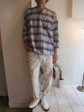 「CLASS（クラス）のアイテム」を使った、UNREALREALCLOTHESさん（メンズ・180cm）の夏コーディネート