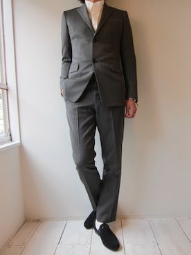 「soe（ソーイ）のアイテム（その他パンツ）」を使った、UNREALREALCLOTHESさん（メンズ・180cm）の夏コーディネート