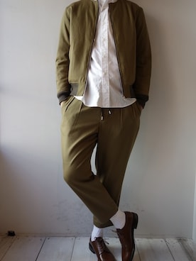 「 ノンカラー」｜UNREALREALCLOTHESさん（メンズ・183cm）の夏コーディネート