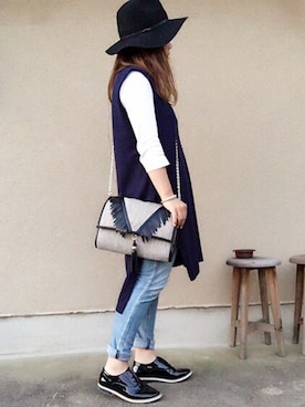 tocoさん（レディース・154cm）の秋コーディネート