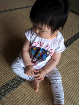 natsukiさん（キッズ・70cm）の夏コーディネート