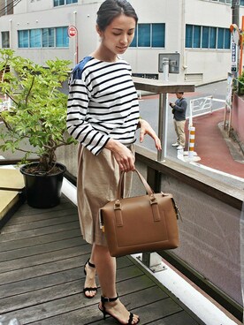 La TOTALITEさん（レディース・155cm）の春コーディネート