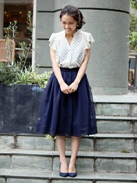 La TOTALITEさん（レディース・155cm）の春コーディネート