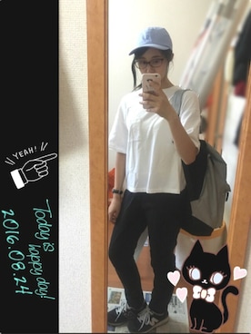「よろしくどうぞ」｜ゆりなさん（レディース・164cm）の夏コーディネート