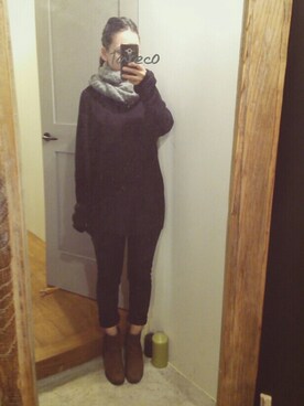 neukさん（レディース・148cm）の秋コーディネート