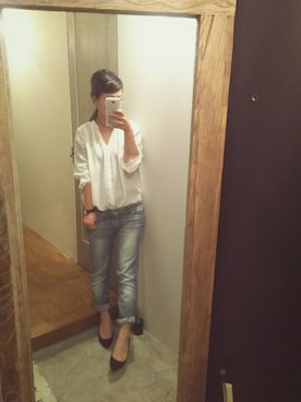 neukさん（レディース・148cm）の秋コーディネート