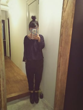 neukさん（レディース・148cm）の冬コーディネート