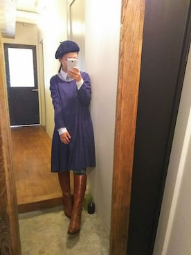 neukさん(レディース・148cm)の冬コーディネート