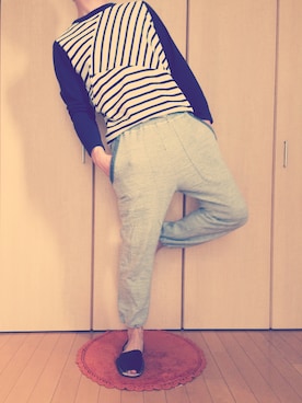 「JIGSAW（ジグソー）のアイテム（パンツ）」を使った、Ryo♪さん（メンズ・172cm）の夏コーディネート