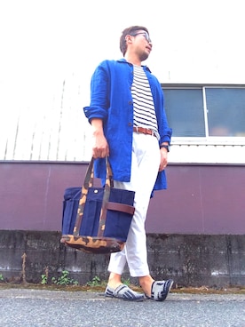 「MARINEDAY（マリンデイ）のアイテム」を使った、Ryo♪さん（メンズ・172cm）の秋コーディネート