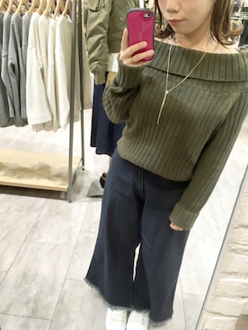 「アイテム（スニーカー）」を使った、ぽぺう♡さん（レディース・145cm）の秋コーディネート