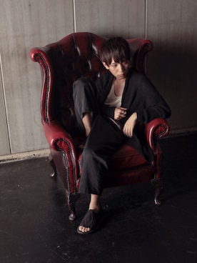 角田拓真さん（メンズ・160cm）の秋コーディネート