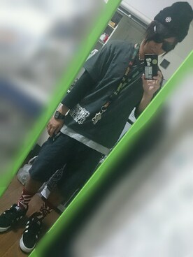 「BURNING the REGISTER（バーニングレジスター）のアイテム」を使った、RxYxOxxxさん（メンズ・168cm）の秋コーディネート