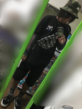 「POWELL（パウエル）のアイテム」を使った、RxYxOxxxさん（メンズ・168cm）の秋コーディネート