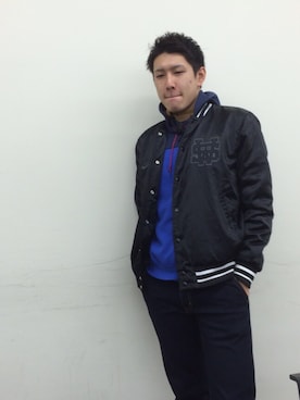 「アイテム（その他アウター）」を使った、Yuya Katoさん（メンズ・180cm・10代）の秋コーディネート