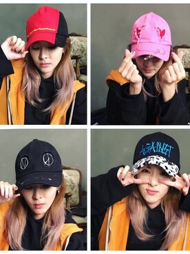 「Kawaii」｜「アイテム（帽子）」を使った、Darastyleさん（レディース・162cm）の秋コーディネート