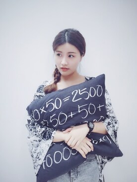 「MONKI（モンキ）のアイテム（ポンチョ）」を使った、蝌蚪不分裂さん（レディース・168cm）の秋コーディネート