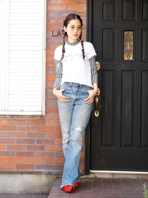 辻のぞみさんのコーディネート