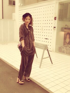 辻のぞみさんのコーディネート